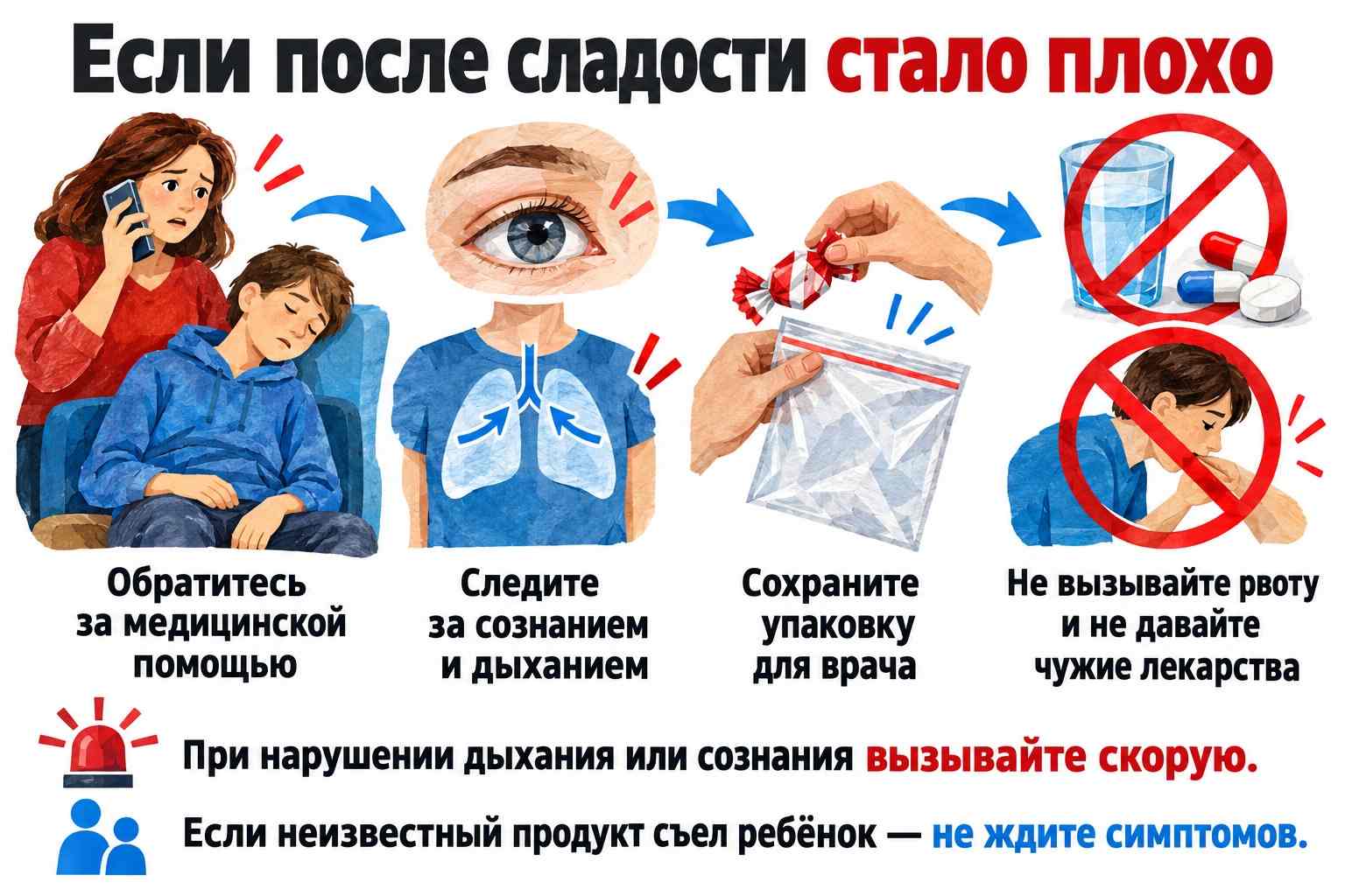 Что делать при подозрении на отравление Порядок действий при подозрении на отравление неизвестной сладостью